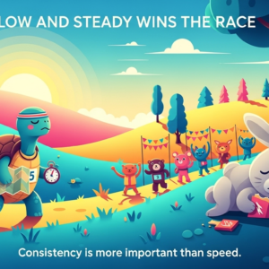 Slow And Steady Wins The Race